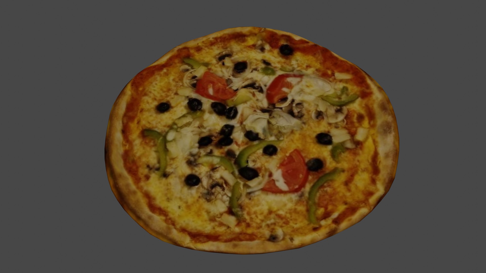 Pizza vegetarian preview image 1